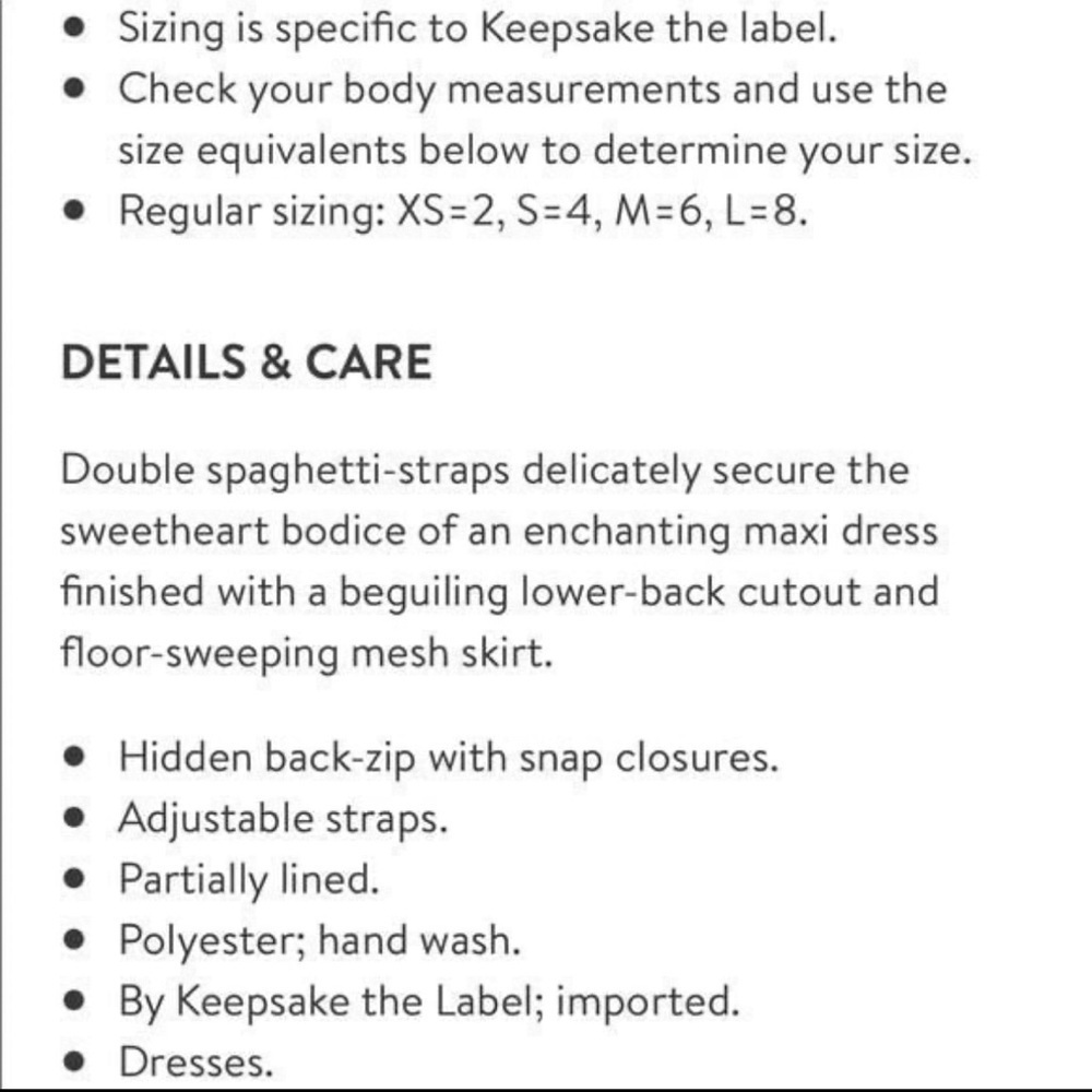 Keepsake The Label Smoke and Mirrors Dress Gown - Picture 10 of 10